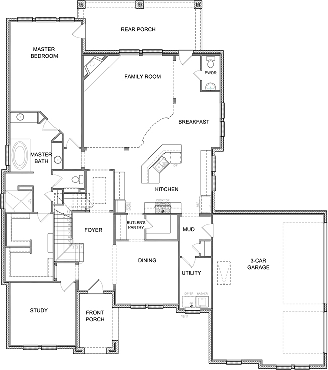 Plan 3634 - Kendison Homes